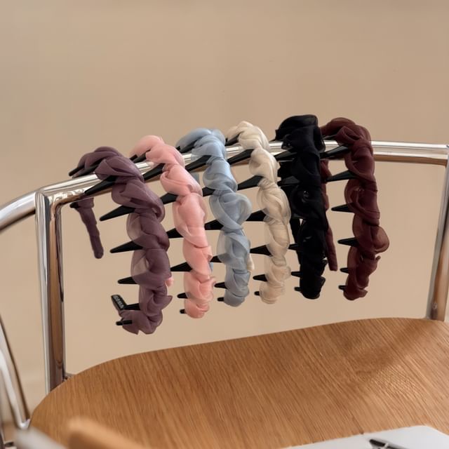 Koi Kawaii-Plain Twisted Headband