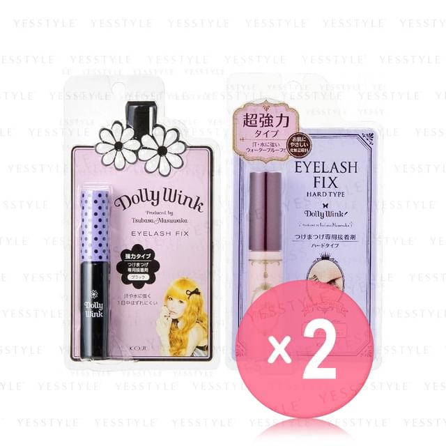 Koji-Dolly Wink Eyelash Fix 2pcs Bundle Set