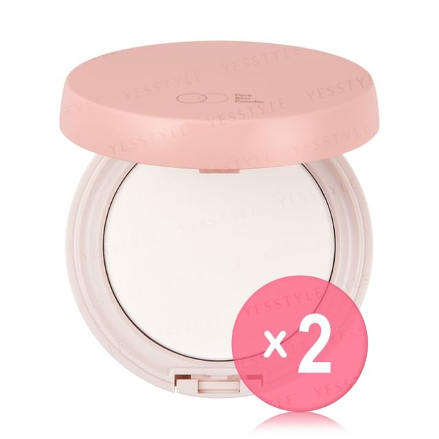 Koji-Pore Blur Powder 02 Clear 2pcs Bundle Set