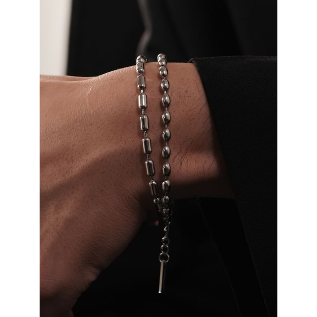 Kopesh-Bead Chain Bracelet