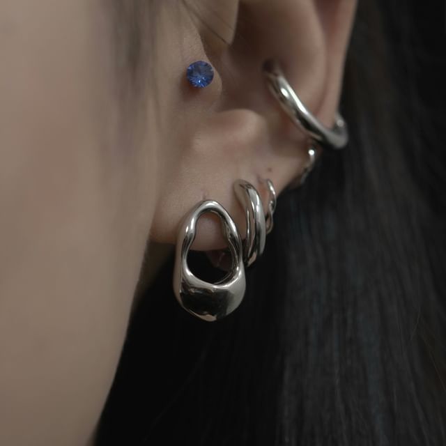 Kopesh-Unisex Cans-Pull Mirror Earrings