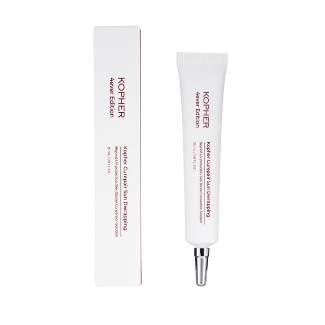 KOPHER-Curepair Sun Dwrapping - Crème solaire minérale