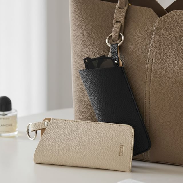Koringa-Faux Leather Sunglasses Case