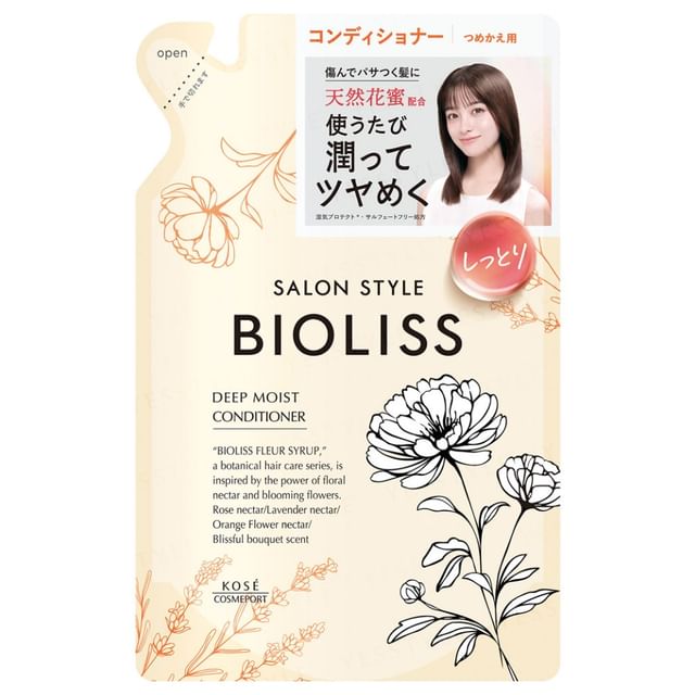 Kose-Bioliss Fleur Syrup Deep Moist Conditioner-330ml