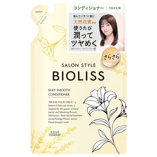 Kose-Bioliss Fleur Syrup Silky Smooth Conditioner Refill