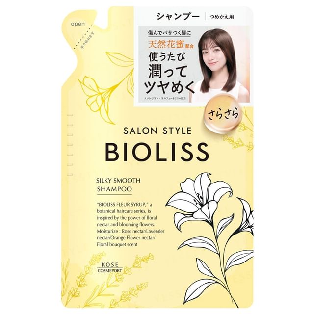 Kose-Bioliss Fleur Syrup Silky Smooth Shampoo-330ml