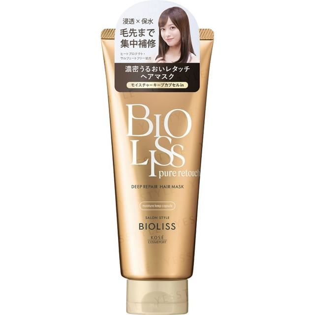 Kose - Bioliss Pure Retouch Deep Repair Hair Mask | YesStyle