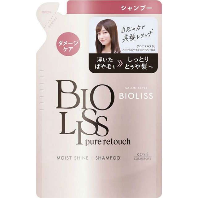 Kose-Bioliss Pure Retouch Moist Shine Shampoo