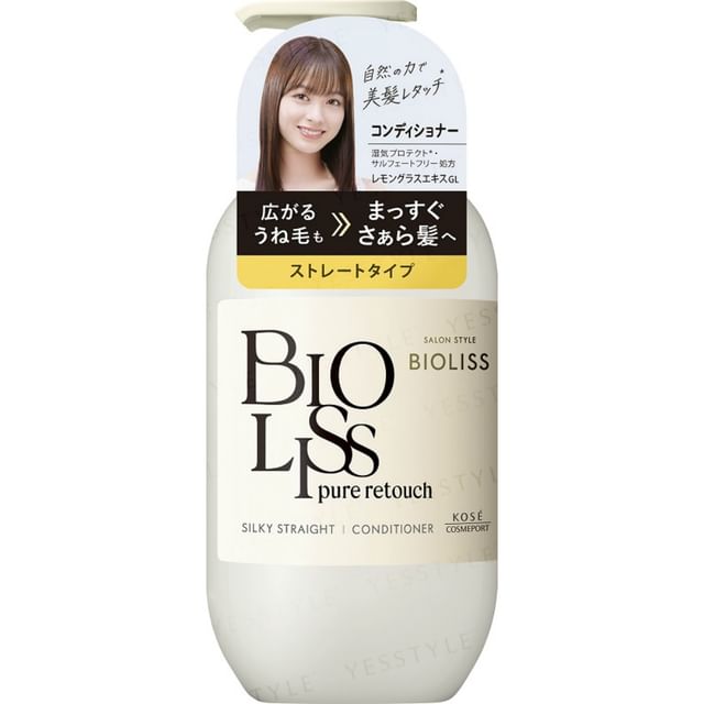 Kose-Bioliss Pure Retouch Sliky Straight Conditioner
