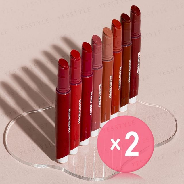 Kose -كوز -Blend Berry Lip Balloon 2pcs Bundle Set