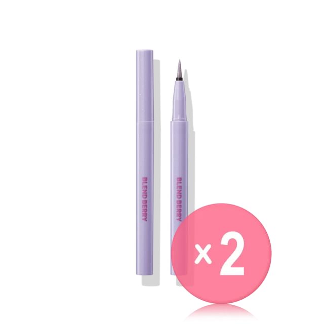 Kose -كوز -Blend Berry Playful Liquid Eyeliner M 2pcs Bundle Set
