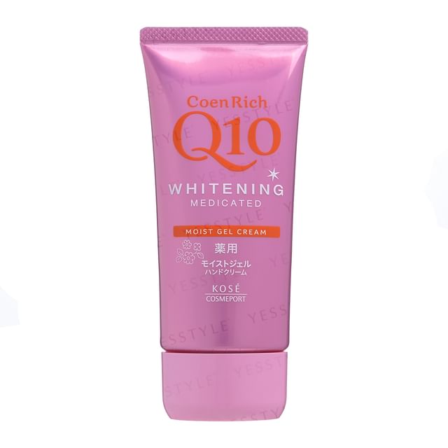 Kose-Krem do rąk CoenRich Q10 Whitening Moist Gel White Floral