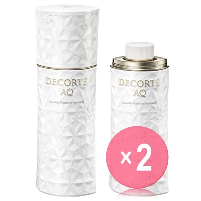 Kose-DECORTE AQ Absolute Emulsion Micro Radiance 2pcs Bundle Set