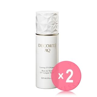 Kose-DECORTE AQ Lusting UV Primer SPF 40 PA 2pcs Bundle Set