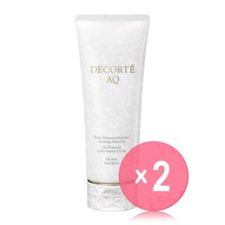 Kose -كوز -DECORTE AQ Youth Enhancing Radiance Cleansing Water Gel 2pcs Bundle Set