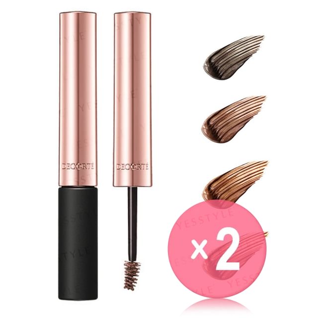 Kose-DECORTE Brow Styling Cream 2pcs Bundle Set