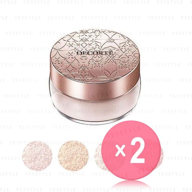 Kose-DECORTE Face Powder 2pcs Bundle Set