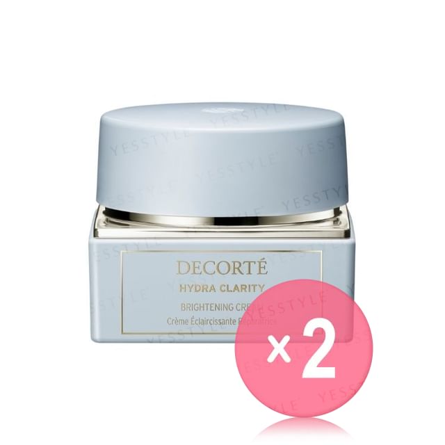 Kose -كوز -DECORTE Hydra Clarity Medicated Brightening Cream 2pcs Bundle Set