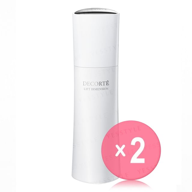 Kose-DECORTE Lift Dimension Ever Bright Plump Emulsion 2pcs Bundle Set