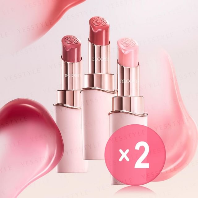 Kose -كوز -DECORTE Rouge Tint Plump 2pcs Bundle Set
