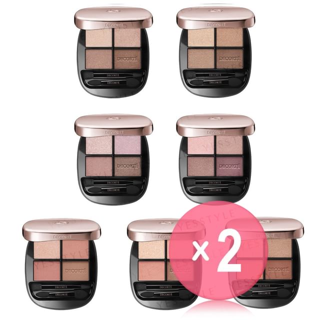Kose-DECORTE Skin Shadow Designing Palette 2pcs Bundle Set