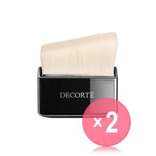 Kose-DECORTE Square Foundation Brush 2pcs Bundle Set