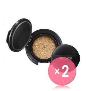 Kose -كوز -DECORTE The Skin Cushion Foundation Fresh SPF 25 PA 2pcs Bundle Set