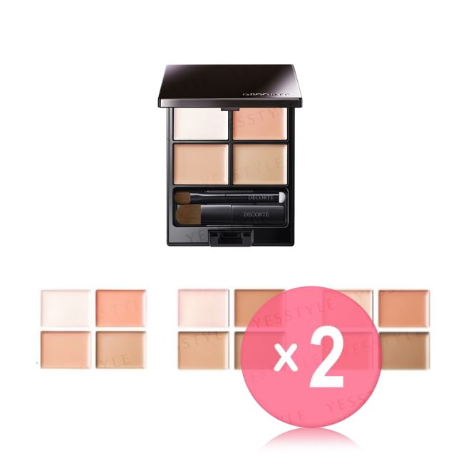 Kose-DECORTE Tone Perfecting Palette 2pcs Bundle Set