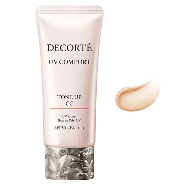 Kose -كوز -Decorte UV Comfort Tone Up CC UV Primer 02 Beige SPF 50 PA