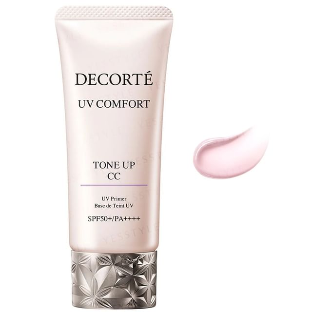Kose -كوز -Decorte UV Comfort Tone Up CC UV Primer 10 Lavender Rose SPF 50 PA