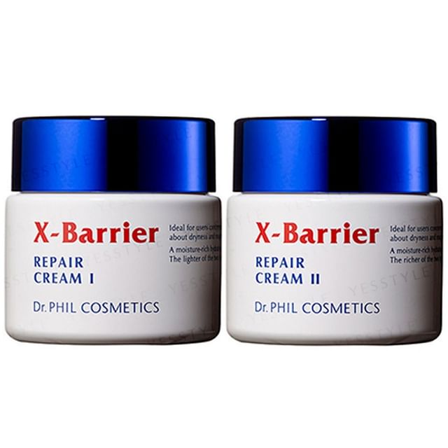 Dr. PHIL COSMETICS X-Barrier 2点セット Kose - Dr. PHIL Cosmetics X-Barrier Repair Cream | YesStyle