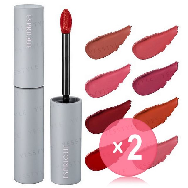 Kose-Esprique Chiffon Matte Rouge 2pcs Bundle Set