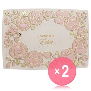 Kose-Esprique Eclat Powder Foundation Case 2pcs Bundle Set