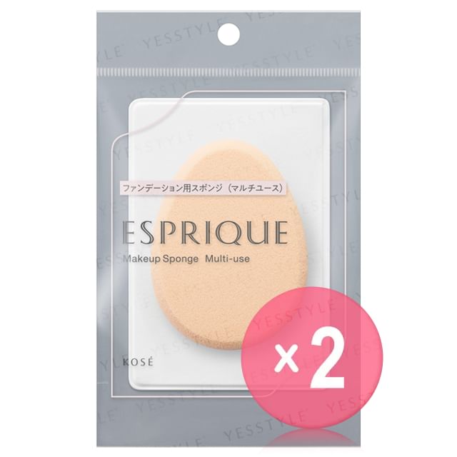 Kose-Esprique Make Up Sponge Multi-Use 2pcs Bundle Set