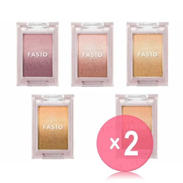 Kose-Fasio Gradation Eye Color 2pcs Bundle Set