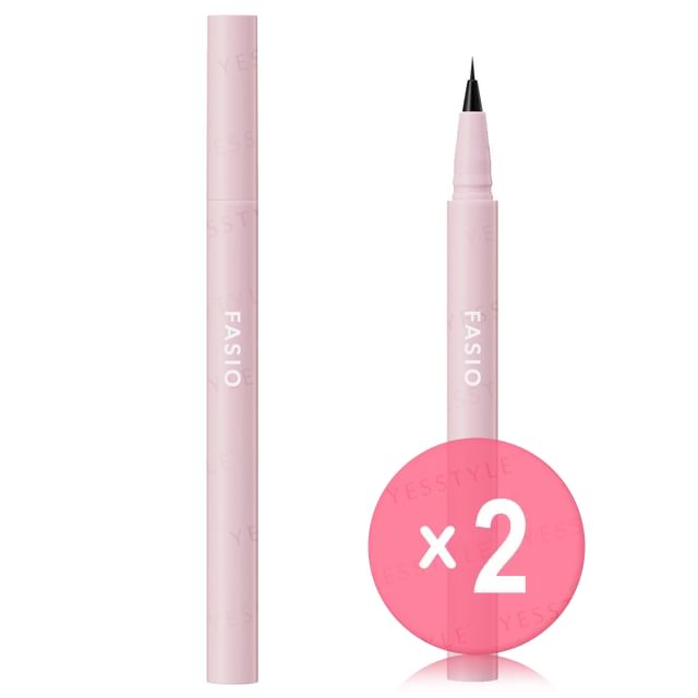Kose-Fasio Lasting Liquid Eyebrow 2pcs Bundle Set