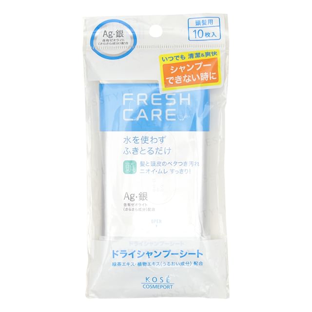 Kose-Fresh Care Dry Shampoo Sheet