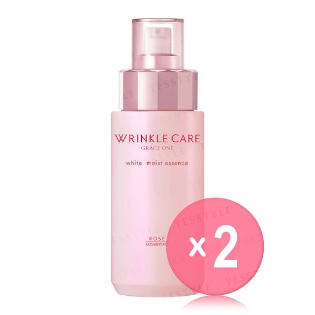 Kose-Grace One Wrinkle Care White Moist Essence 2pcs Bundle Set