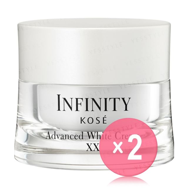Kose -كوز -INFINITY Advanced White Cream XX 2pcs Bundle Set