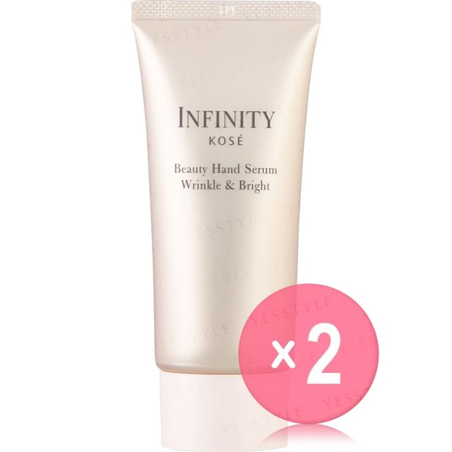 Kose-INFINITY Beauty Hand Serum Wrinkle Bright 2pcs Bundle Set