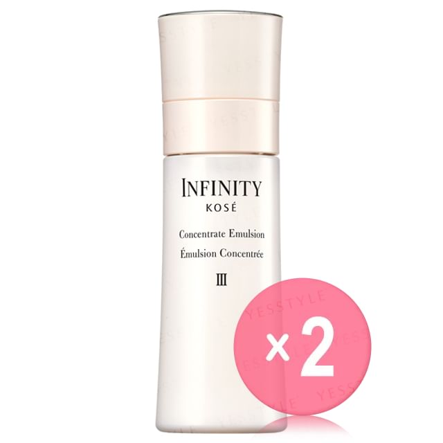 Kose-INFINITY Concentrate Emulsion III 2pcs Bundle Set