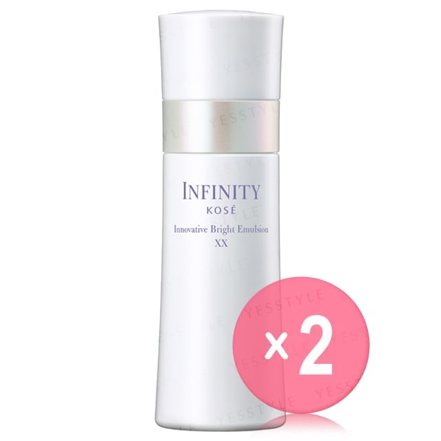 Kose-INFINITY Innovative Bright Emulsion XX 2pcs Bundle Set