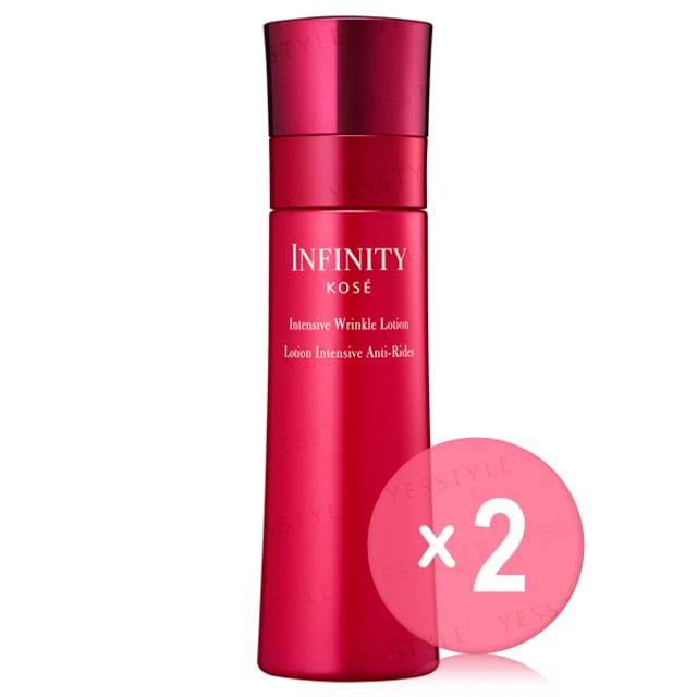 Kose-INFINITY Intensive Wrinkle Lotion 2pcs Bundle Set