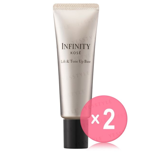 Kose Base Kose - INFINITY Lift & Tone Up Base SPF 25 PA++ 2pcs Bundle Set | YesStyle
