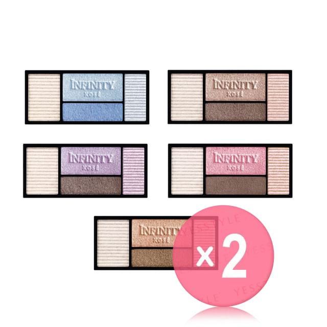 Kose-INFINITY Lightning Eyes 2pcs Bundle Set