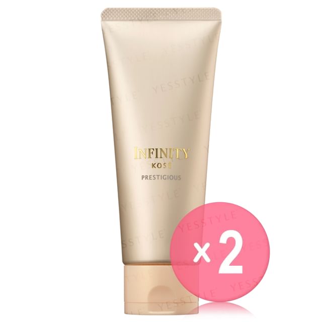 Kose-INFINITY Prestigious Soften Renew Cleansing Cream 2pcs Bundle Set