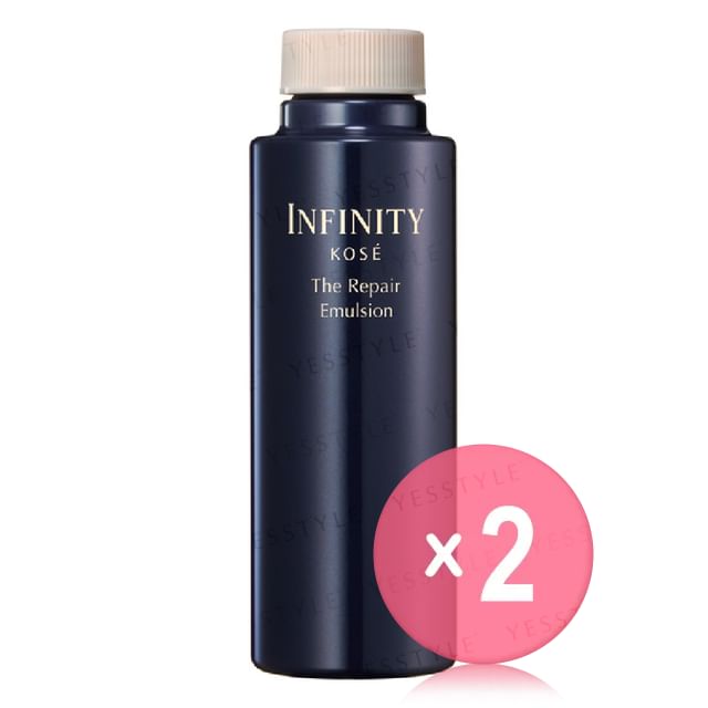 Kose-INFINITY The Repair Emulsion Refill 2pcs Bundle Set