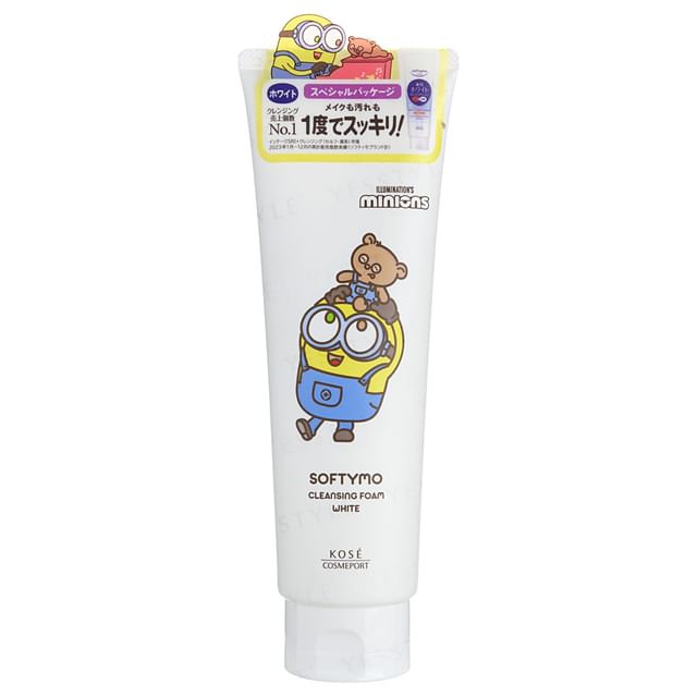 Kose-Minions Softymo White Cleansing Foam