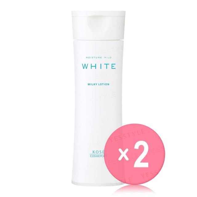 Kose -كوز -Moisture Mild White Milky Lotion 2pcs Bundle Set