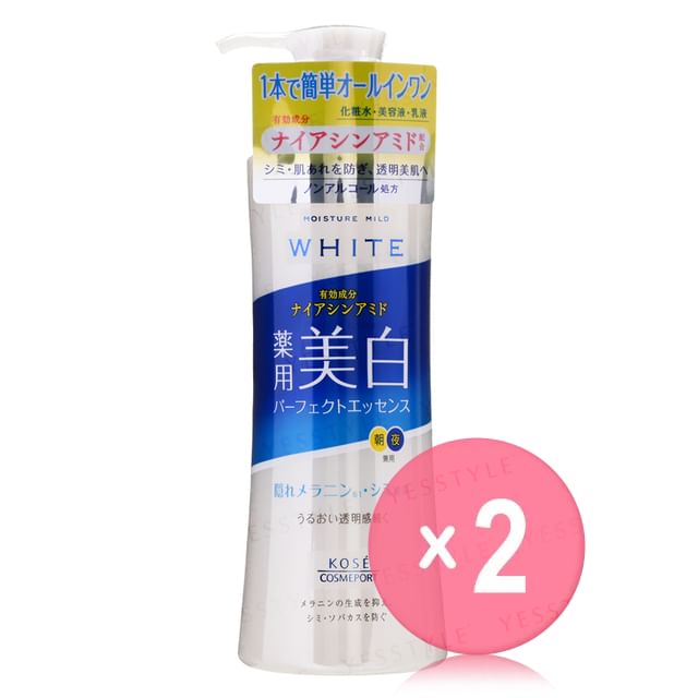 Kose-Moisture Mild White Perfect Essence 2pcs Bundle Set